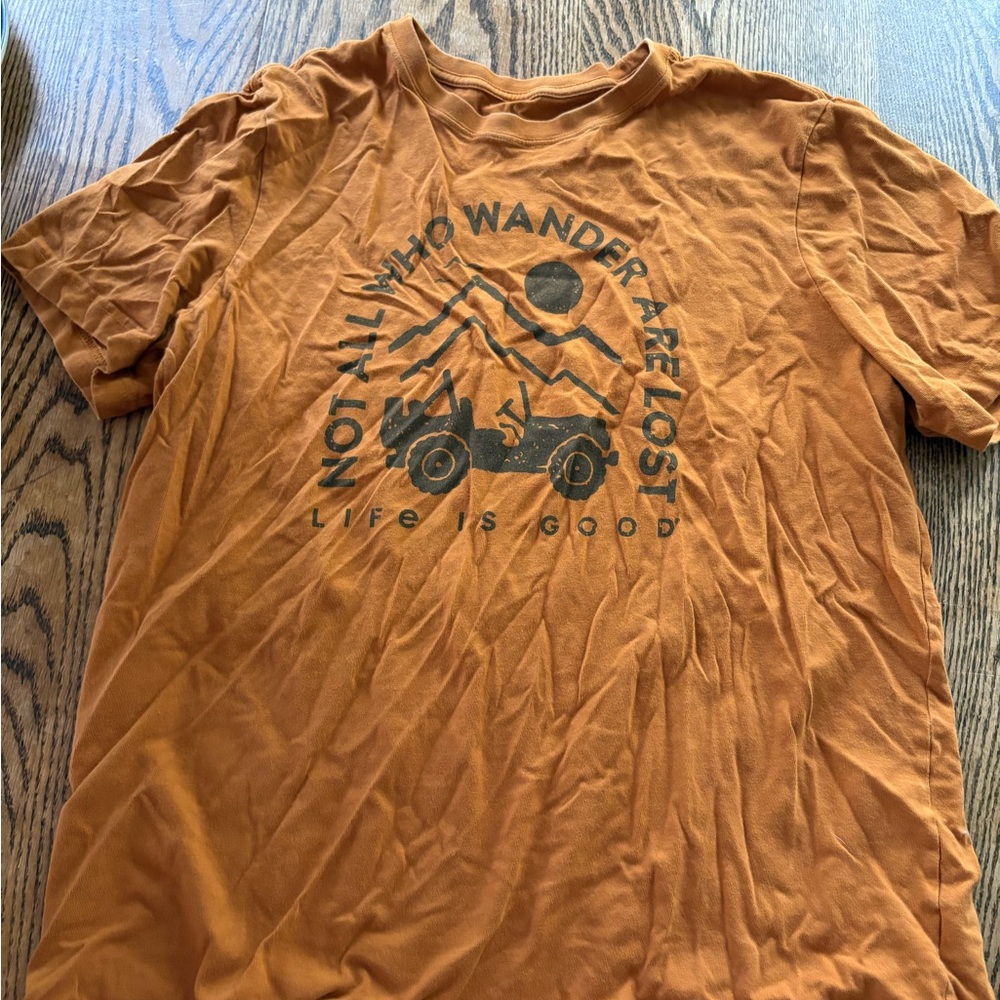 Orange Life Is Good T’shirt